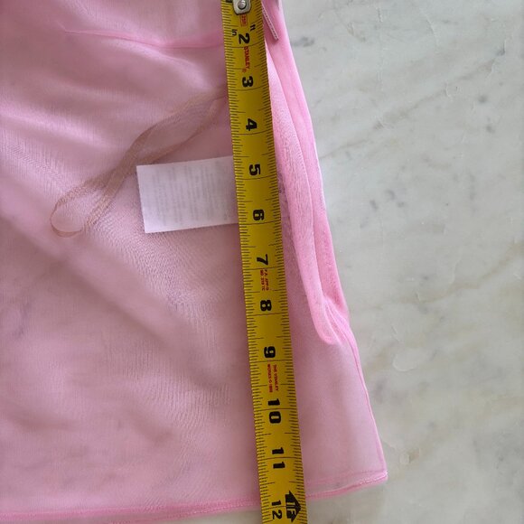 Christopher Kane Lace-trimmed Tulle Pink Top - Size 44IT/SZ 8 - NWT - Picture 13 of 15